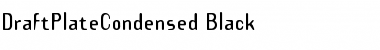 Download DraftPlateCondensed Font Download DraftPlateCondensed Font