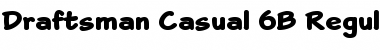 Download Draftsman Casual 6B Font Download Draftsman Casual 6B Font