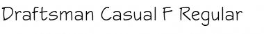 Download Draftsman Casual F Font Download Draftsman Casual F Font