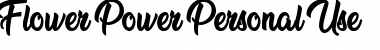 Download Flower Power Personal Use Font Download Flower Power Personal Use Font