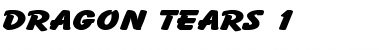 Download Dragon Tears 1 Font Download Dragon Tears 1 Font