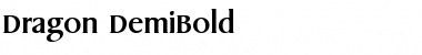 Download Dragon-DemiBold Font Download Dragon-DemiBold Font
