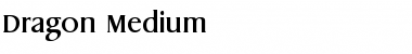 Download Dragon-Medium Font Download Dragon-Medium Font