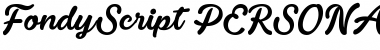 Download Fondy Script PERSONAL USE ONLY Font Download Fondy Script PERSONAL USE ONLY Font