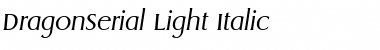 Download DragonSerial-Light Font Download DragonSerial-Light Font