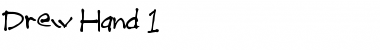 Download Drew Hand 1 Font Download Drew Hand 1 Font