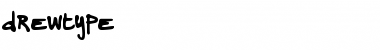 Download Drewtype Font Download Drewtype Font