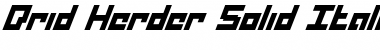 Download Drid Herder Solid Italic Font Download Drid Herder Solid Italic Font