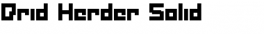Download Drid Herder Solid Font Download Drid Herder Solid Font