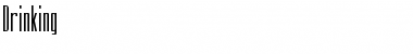 Download Drinking Font Download Drinking Font