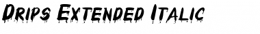 Download DripsExtended Font Download DripsExtended Font