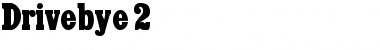 Download Drivebye 2 Font Download Drivebye 2 Font