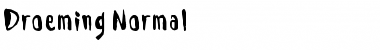 Download Droeming Font Download Droeming Font