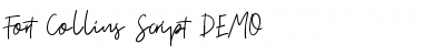 Download Fort Collins Script DEMO Font Download Fort Collins Script DEMO Font