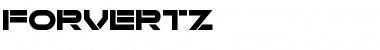 Download Forvertz Font Download Forvertz Font