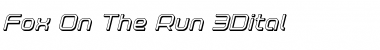 Download Fox on the Run 3D Italic Font Download Fox on the Run 3D Italic Font