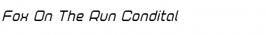 Download Fox on the Run Condensed Italic Font Download Fox on the Run Condensed Italic Font