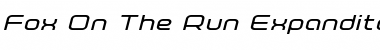 Download Fox on the Run Expanded Italic Font Download Fox on the Run Expanded Italic Font
