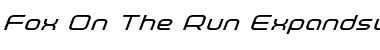 Download Fox on the Run Expanded Super-Italic Font Download Fox on the Run Expanded Super-Italic Font