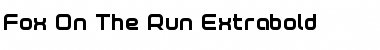 Download Fox on the Run Extra-Bold Font Download Fox on the Run Extra-Bold Font