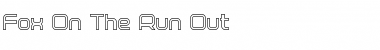 Download Fox on the Run Outline Font Download Fox on the Run Outline Font