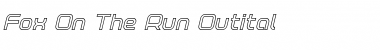Download Fox on the Run Outline Italic Font Download Fox on the Run Outline Italic Font