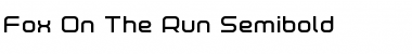 Download Fox on the Run Semi-Bold Font Download Fox on the Run Semi-Bold Font