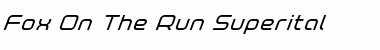 Download Fox on the Run Super-Italic Font Download Fox on the Run Super-Italic Font
