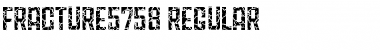 Download Fracture5758 Font Download Fracture5758 Font
