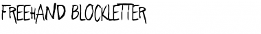 Download Freehand Blockletter Font Download Freehand Blockletter Font