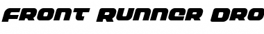 Download Front Runner Drop Case Italic Font Download Front Runner Drop Case Italic Font