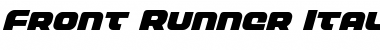 Download Front Runner Italic Font Download Front Runner Italic Font