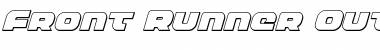 Download Front Runner Outline Italic Font Download Front Runner Outline Italic Font