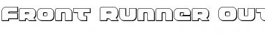 Download Front Runner Outline Font Download Front Runner Outline Font