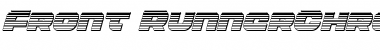 Download Front Runner Chrome Italic Font Download Front Runner Chrome Italic Font