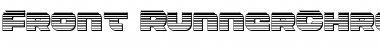 Download Front Runner Chrome Font Download Front Runner Chrome Font