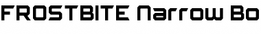 Download FROSTBITE Narrow Font Download FROSTBITE Narrow Font