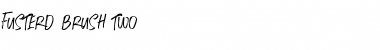 Download Fusterd Brush Two Font Download Fusterd Brush Two Font