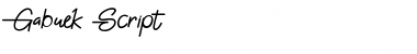 Download Gabuek Script Font Download Gabuek Script Font