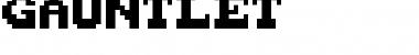 Download Gauntlet Font Download Gauntlet Font