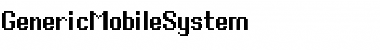 Download Generic Mobile System Font Download Generic Mobile System Font