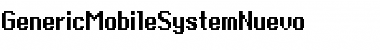 Download Generic Mobile System Nuevo Font Download Generic Mobile System Nuevo Font