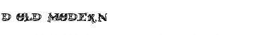Download D_OLD MODERN Font Download D_OLD MODERN Font