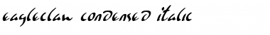 Download Eagleclaw Condensed Italic Font Download Eagleclaw Condensed Italic Font