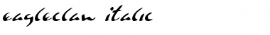 Download Eagleclaw Italic Font Download Eagleclaw Italic Font