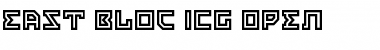 Download East Bloc ICG Open Font Download East Bloc ICG Open Font