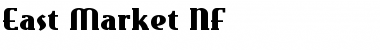 Download East Market NF Font Download East Market NF Font