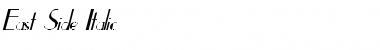 Download East Side Italic Font Download East Side Italic Font