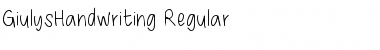 Download Giulys Handwriting Font Download Giulys Handwriting Font
