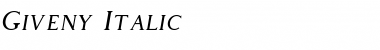 Download Giveny Free Font Download Giveny Free Font